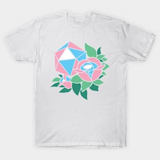 Pretty Poly Rose Trans Pride T-Shirt